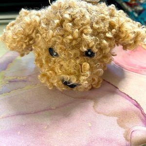 Puppy hand sanitizer holder